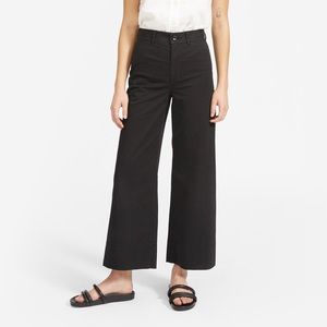 Everlane Black Wide Leg Pants